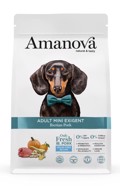 Amanova Adult Mini Exigent Iberian Pork Grain Free Xira Trofi ga Enilikous Skulous Mikrosomon Fulon me Xoirino 2kg 